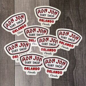 Ron Jon stickers